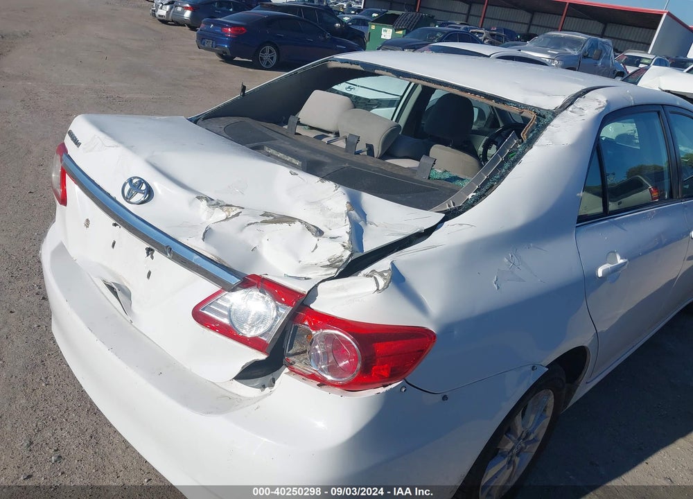 2013 TOYOTA COROLLA LE VIN: 2T1BU4EE0DC114259