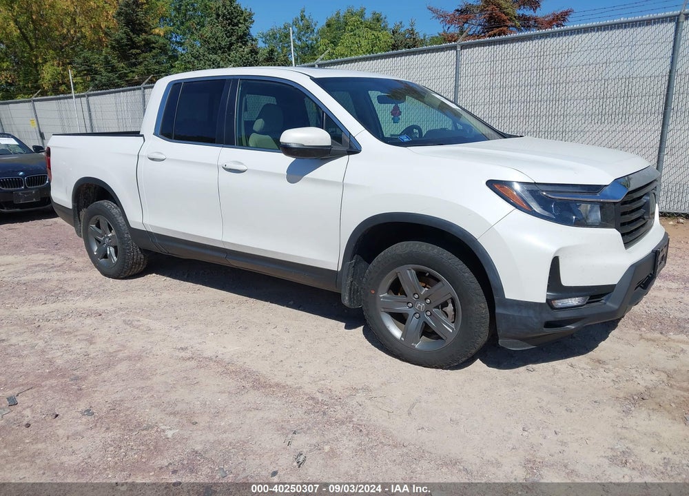 2022 HONDA RIDGELINE RTL VIN: 5FPYK3F57NB032722