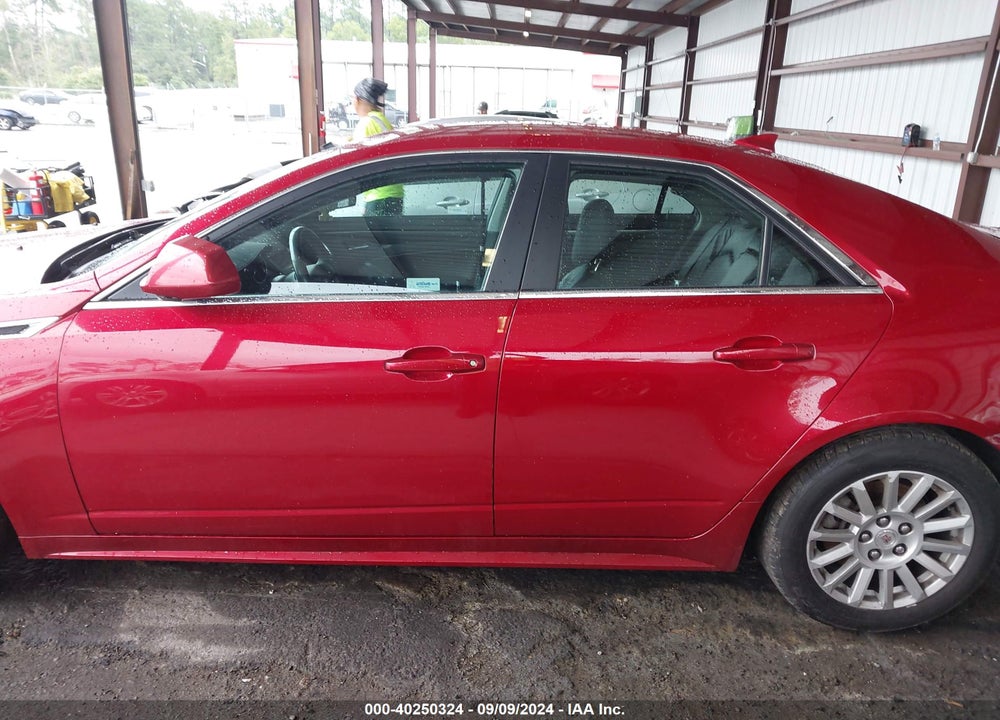 2012 CADILLAC CTS STANDARD VIN: 1G6DA5E58C0109524