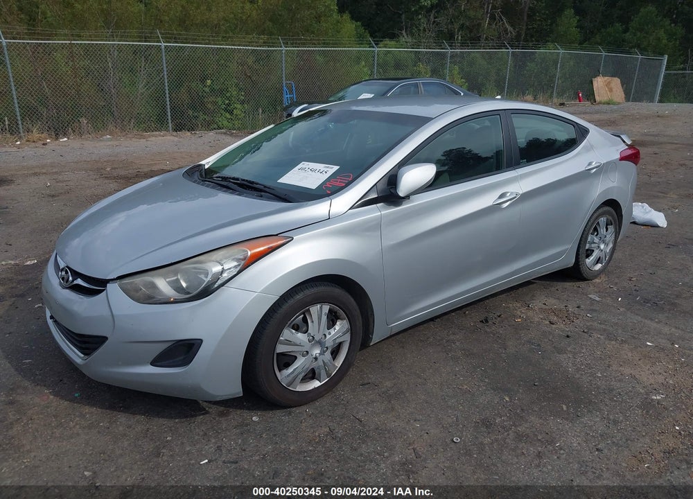 2012 HYUNDAI ELANTRA GLS VIN: 5NPDH4AE3CH067470