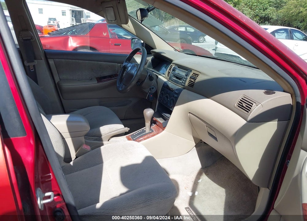 2004 TOYOTA COROLLA LE VIN: 2T1BR32E44C309250