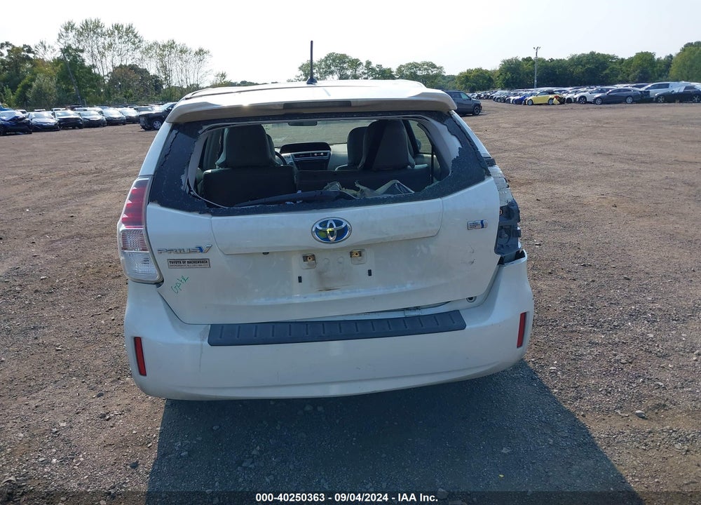 2016 TOYOTA PRIUS V TWO VIN: JTDZN3EU4GJ045775