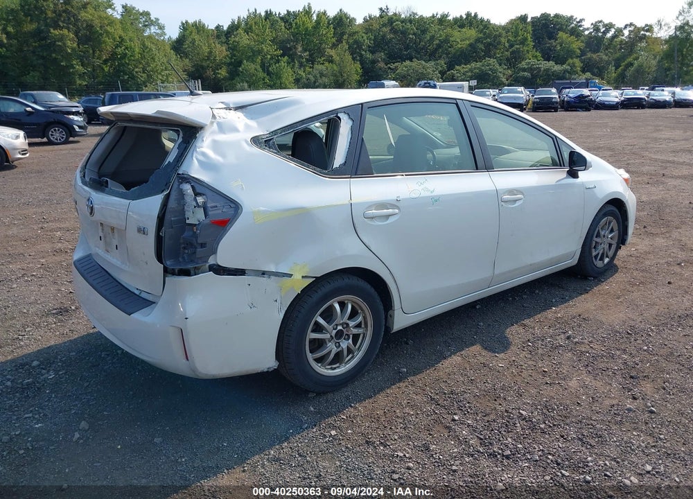 2016 TOYOTA PRIUS V TWO VIN: JTDZN3EU4GJ045775