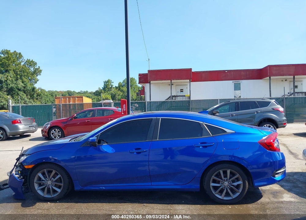 2019 HONDA CIVIC EX VIN: 19XFC1F39KE017740