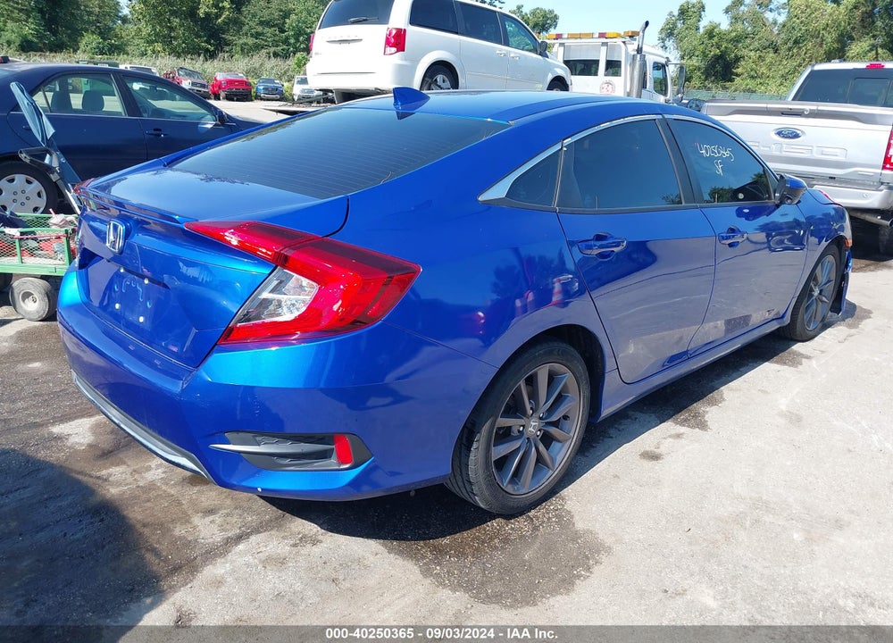 2019 HONDA CIVIC EX VIN: 19XFC1F39KE017740