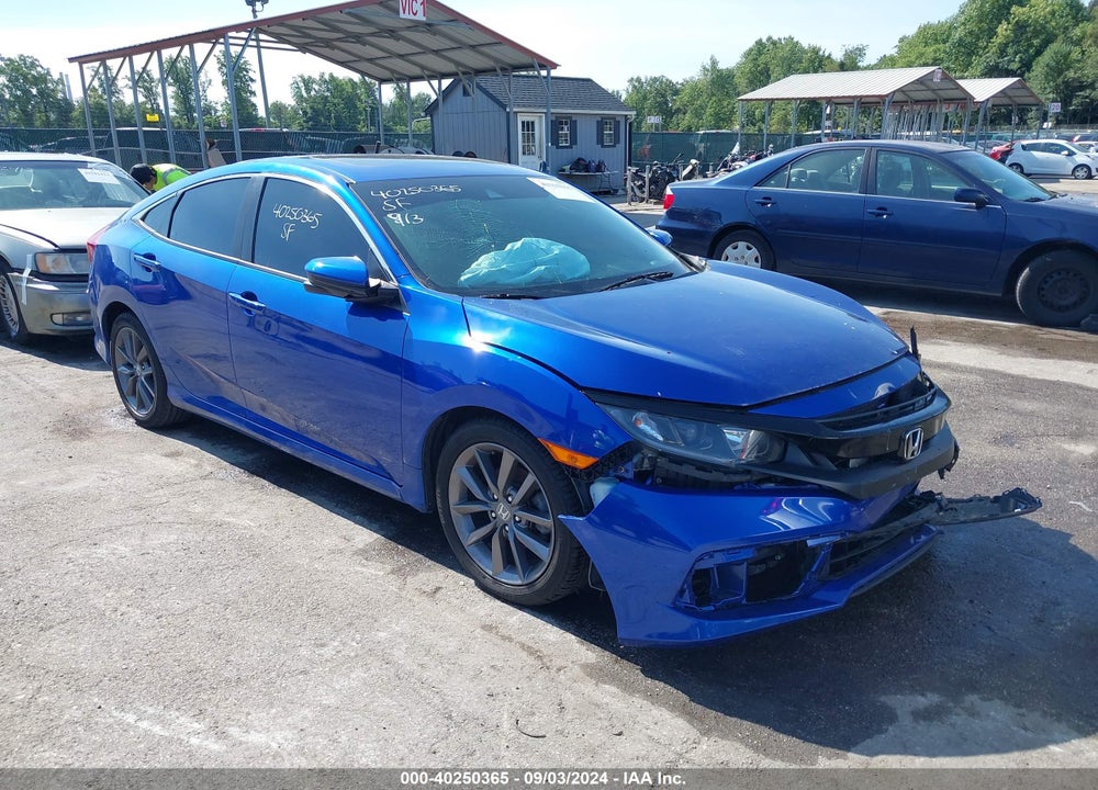 2019 HONDA CIVIC EX VIN: 19XFC1F39KE017740