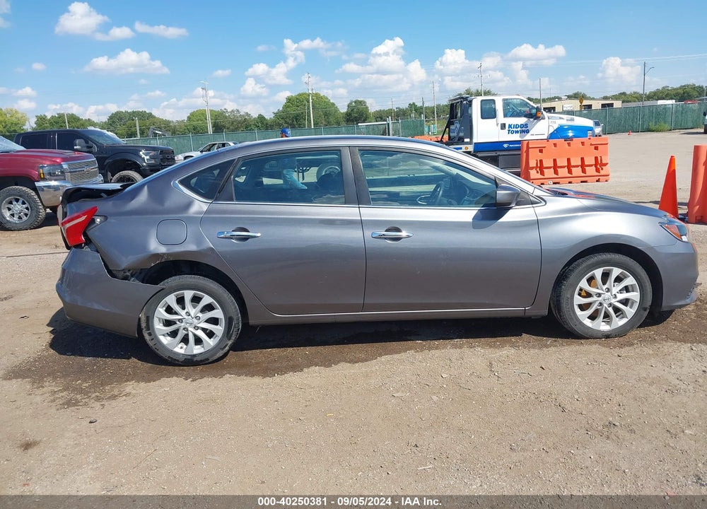 2019 NISSAN SENTRA SV VIN: 3N1AB7AP8KY308161