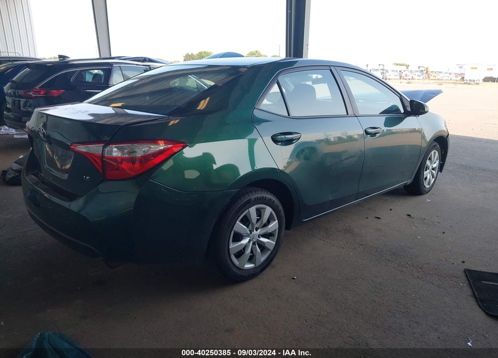 2014 TOYOTA COROLLA LE VIN: 5YFBURHE4EP068204