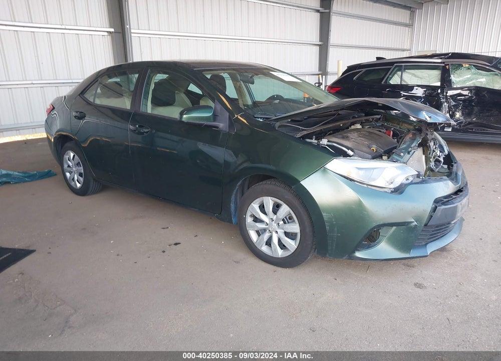 2014 TOYOTA COROLLA LE VIN: 5YFBURHE4EP068204
