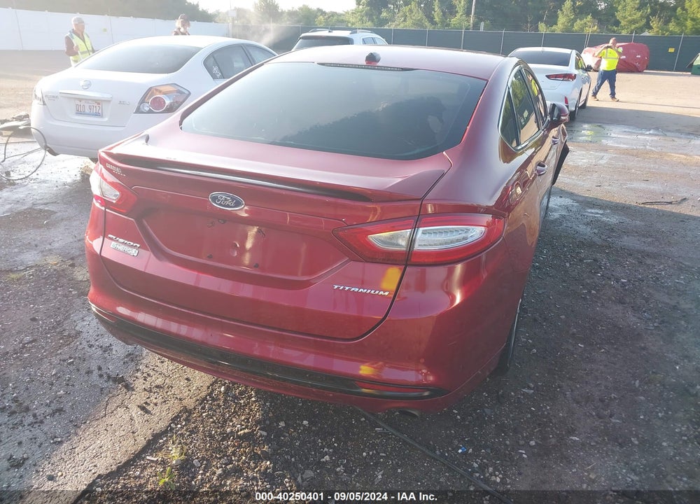 2015 FORD FUSION ENERGI TITANIUM VIN: 3FA6P0SU0FR158116