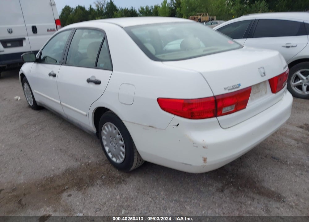 2005 HONDA ACCORD 2.4 DX VIN: 1HGCM56165A165617