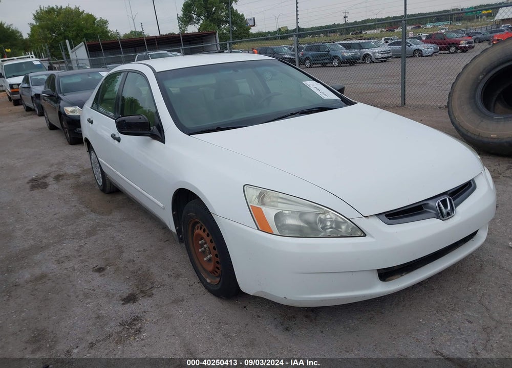 2005 HONDA ACCORD 2.4 DX VIN: 1HGCM56165A165617