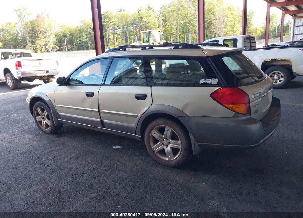 2005 SUBARU OUTBACK 2.5I VIN: 4S4BP61C357301565