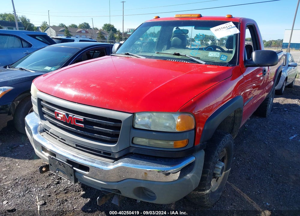 2004 GMC SIERRA 2500HD WORK TRUCK VIN: 1GTHK24U54E185726
