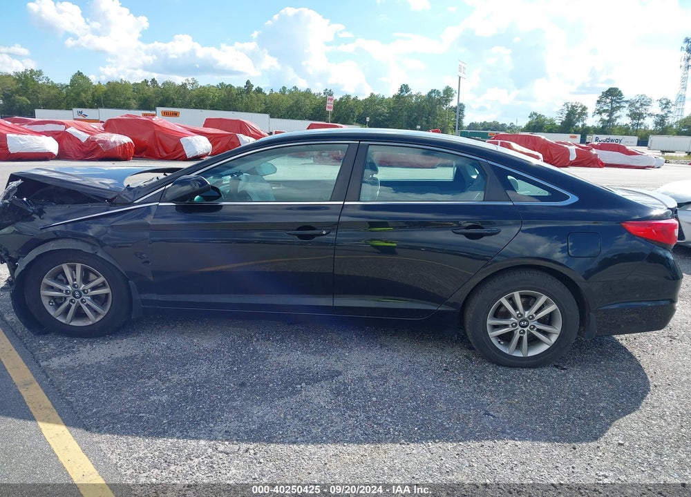 2015 HYUNDAI SONATA SE VIN: 5NPE24AF9FH170346