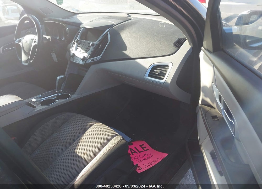 2012 GMC TERRAIN SLE-2 VIN: 2GKFLTEK5C6151610