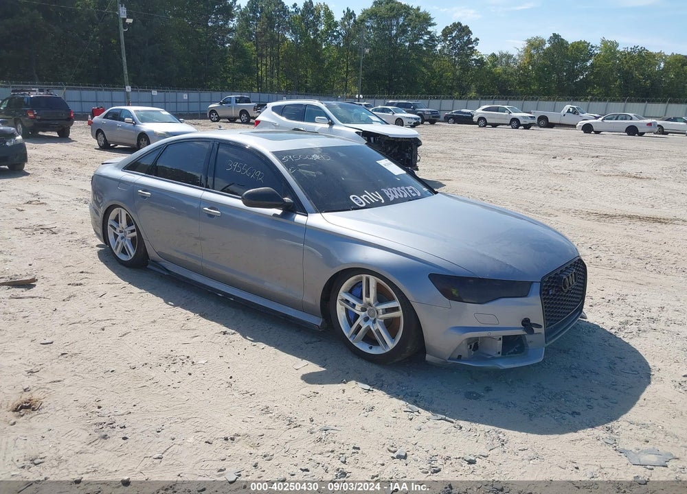 2016 AUDI S6 4.0T PREMIUM PLUS VIN: WAUH2AFCXGN027138