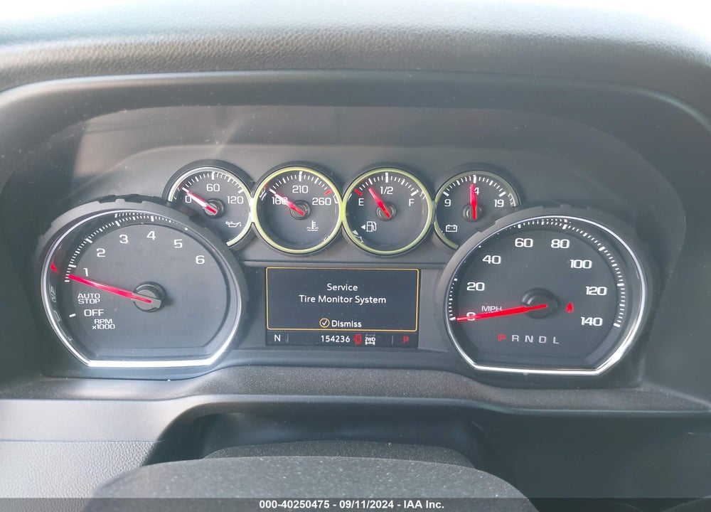 2019 CHEVROLET SILVERADO 1500 RST VIN: 1GCUYEED6KZ154617