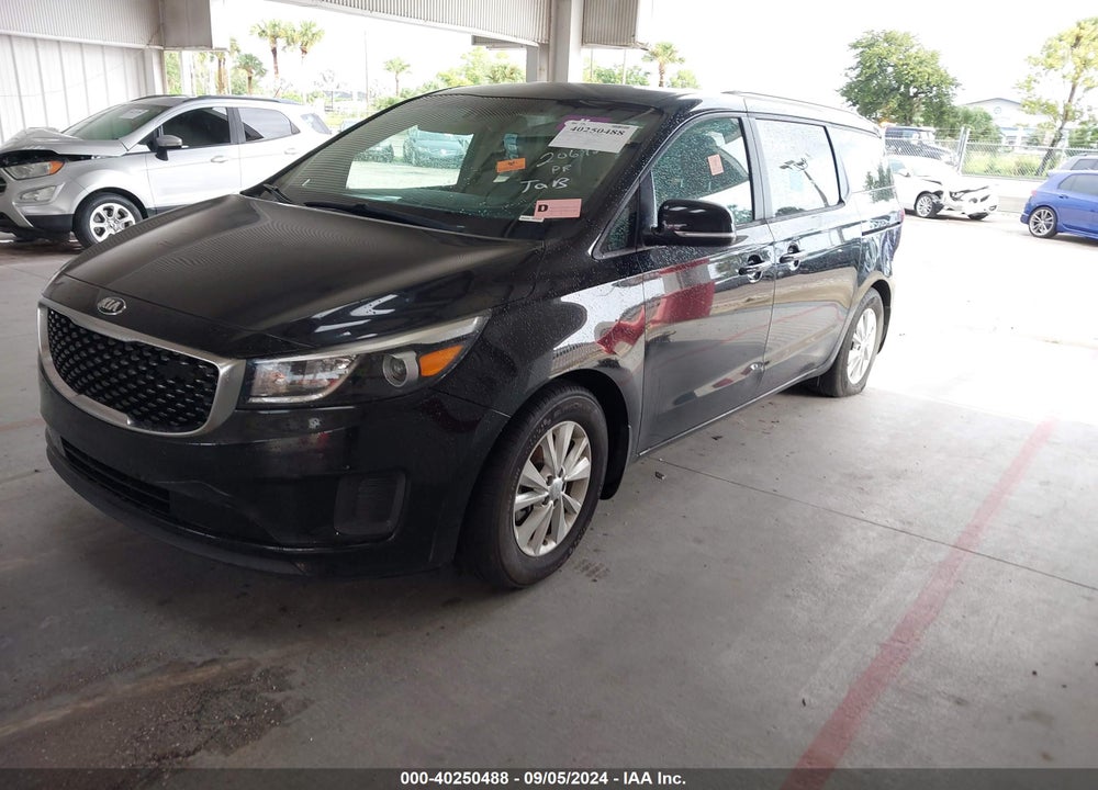 2017 KIA SEDONA LX VIN: KNDMB5C10H6334793