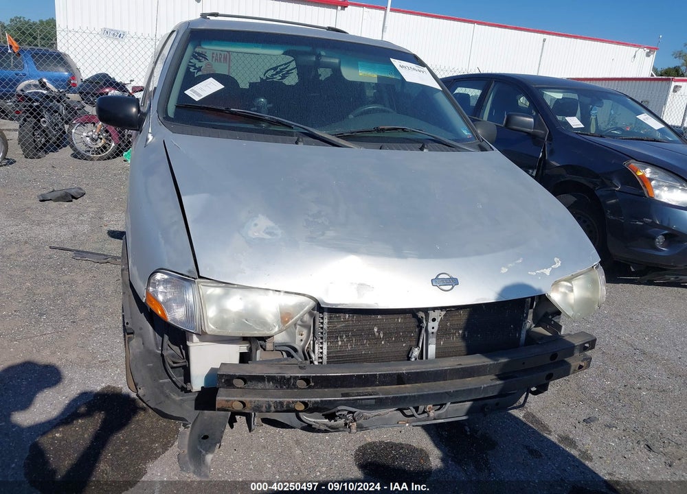 2002 NISSAN QUEST GXE VIN: 4N2ZN15T42D811357