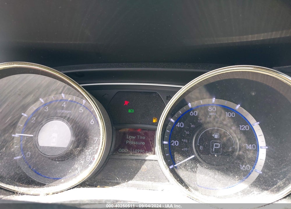 2013 HYUNDAI SONATA GLS VIN: 5NPEB4AC1DH711215