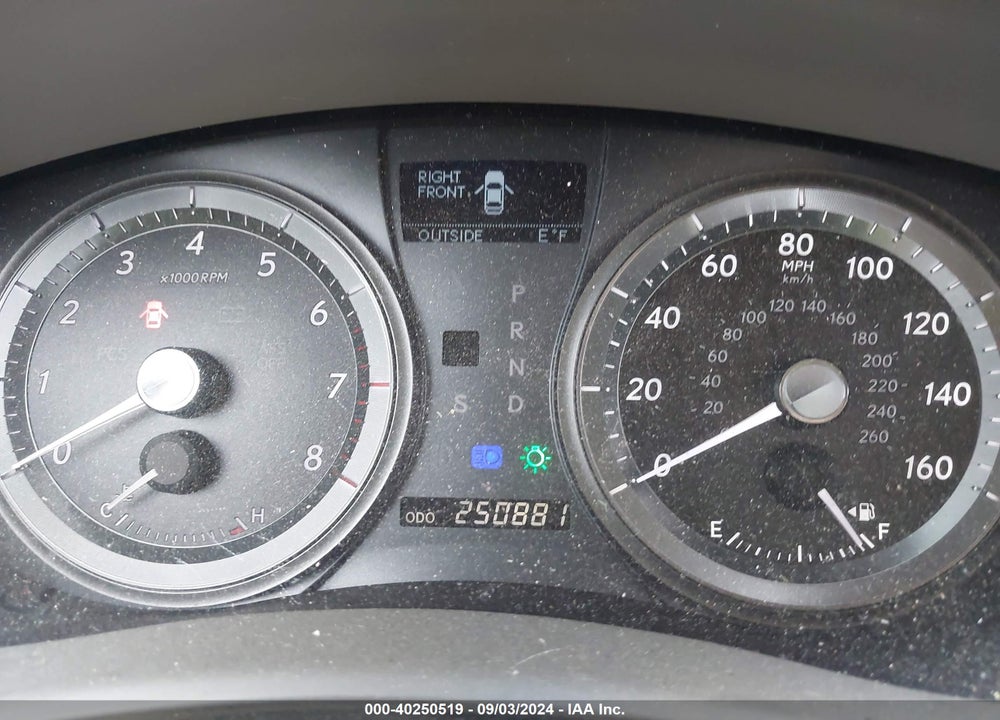 2007 LEXUS ES 350 VIN: JTHBJ46G672103082
