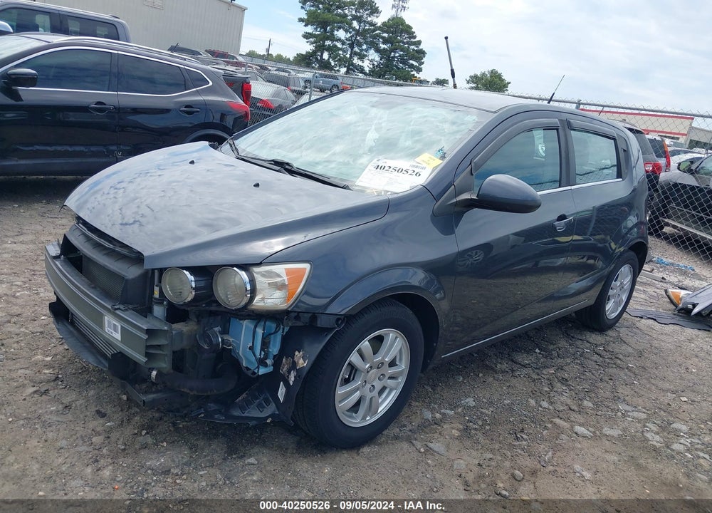 2013 CHEVROLET SONIC LT AUTO VIN: 1G1JC6SB8D4121590