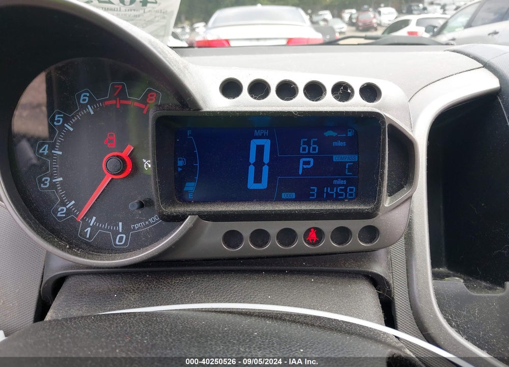 2013 CHEVROLET SONIC LT AUTO VIN: 1G1JC6SB8D4121590
