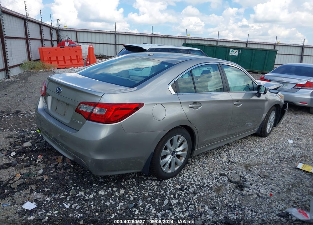 2015 SUBARU LEGACY 2.5I PREMIUM VIN: 4S3BNBC67F3014989