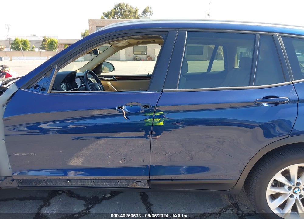 2017 BMW X3 XDRIVE28I VIN: 5UXWX9C3XH0T18055