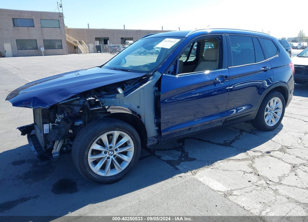 2017 BMW X3 XDRIVE28I VIN: 5UXWX9C3XH0T18055