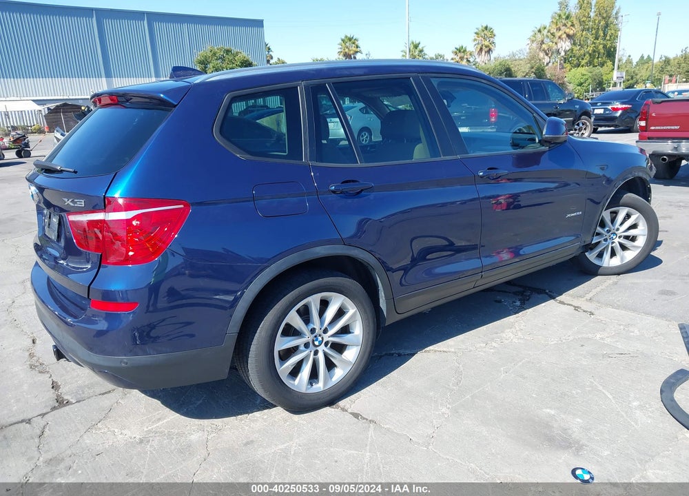2017 BMW X3 XDRIVE28I VIN: 5UXWX9C3XH0T18055