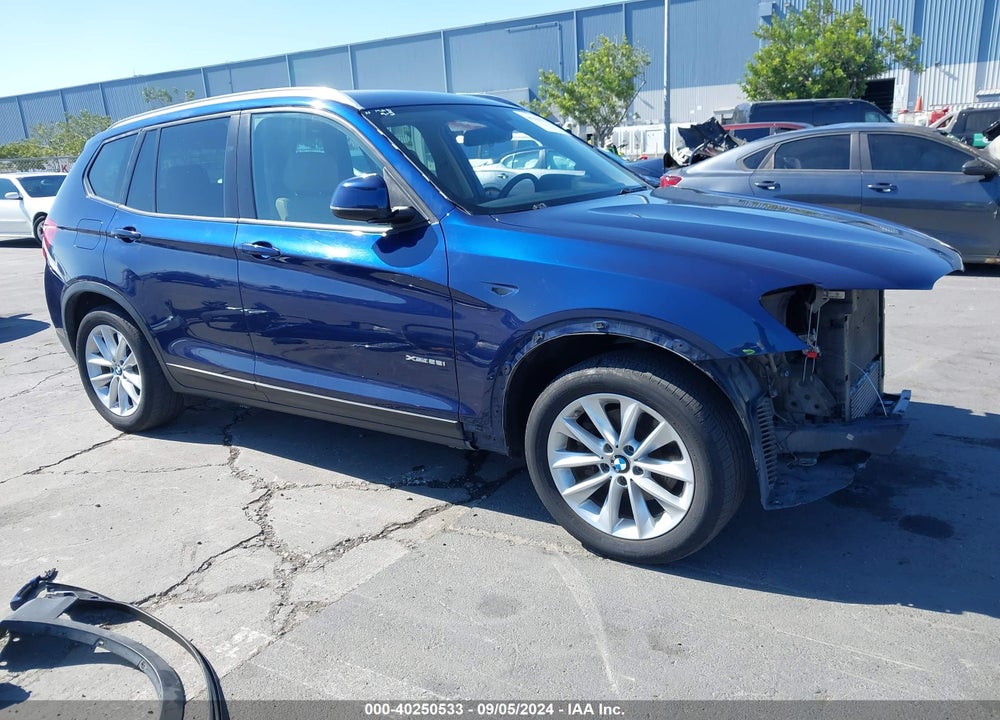 2017 BMW X3 XDRIVE28I VIN: 5UXWX9C3XH0T18055