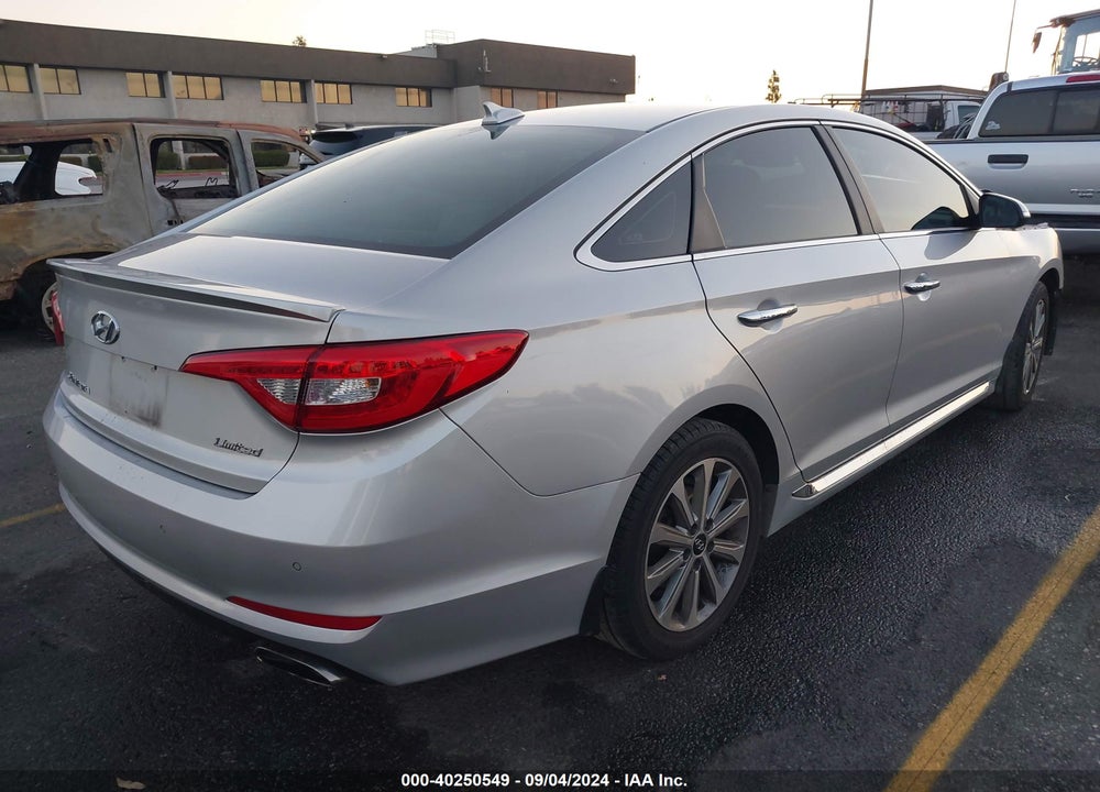 2017 HYUNDAI SONATA LIMITED VIN: 5NPE34AFXHH501693