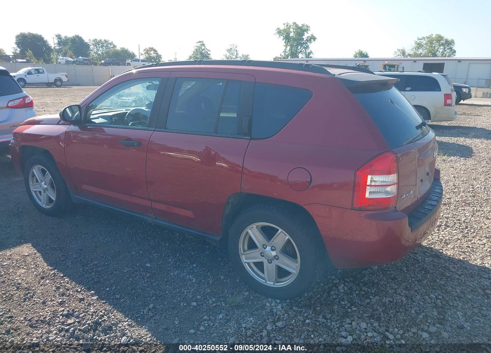 2007 JEEP COMPASS SPORT VIN: 1J8FF47W27D260972