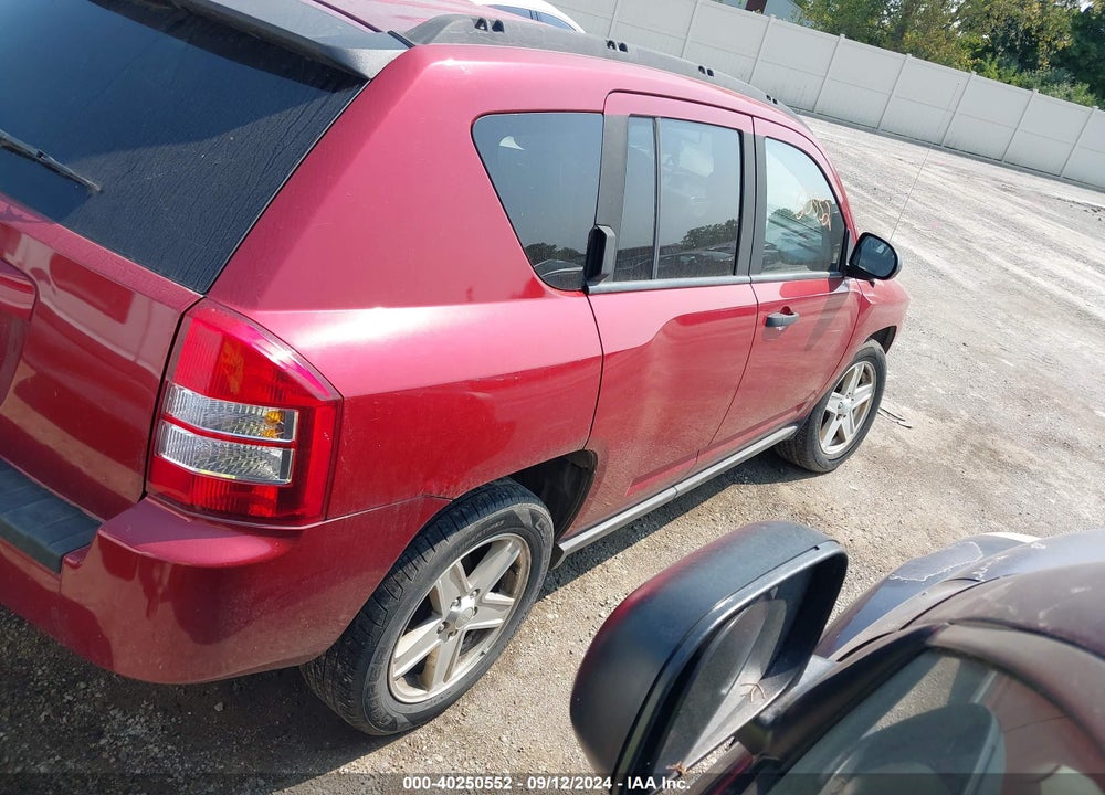 2007 JEEP COMPASS SPORT VIN: 1J8FF47W27D260972