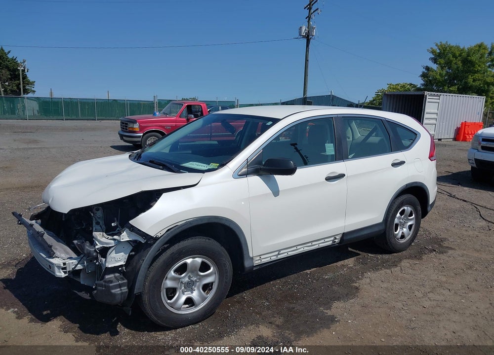 2013 HONDA CR-V LX VIN: 5J6RM3H34DL049454