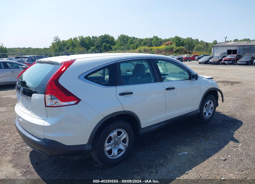 2013 HONDA CR-V LX VIN: 5J6RM3H34DL049454