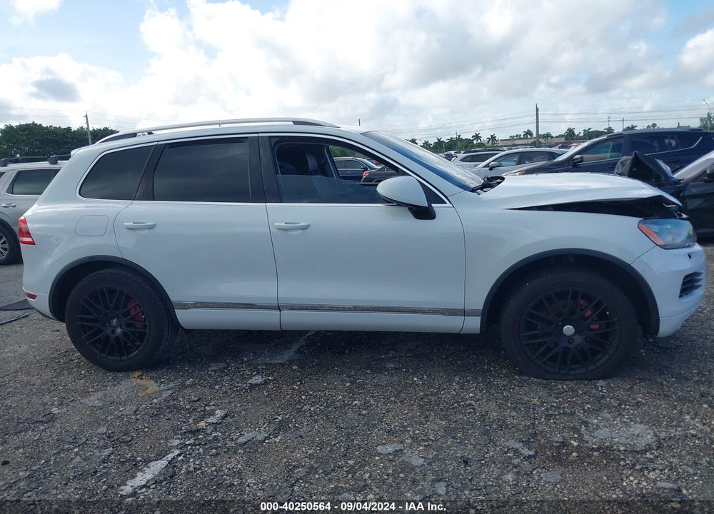 2012 VOLKSWAGEN TOUAREG VR6 SPORT VIN: WVGEF9BP2CD008354