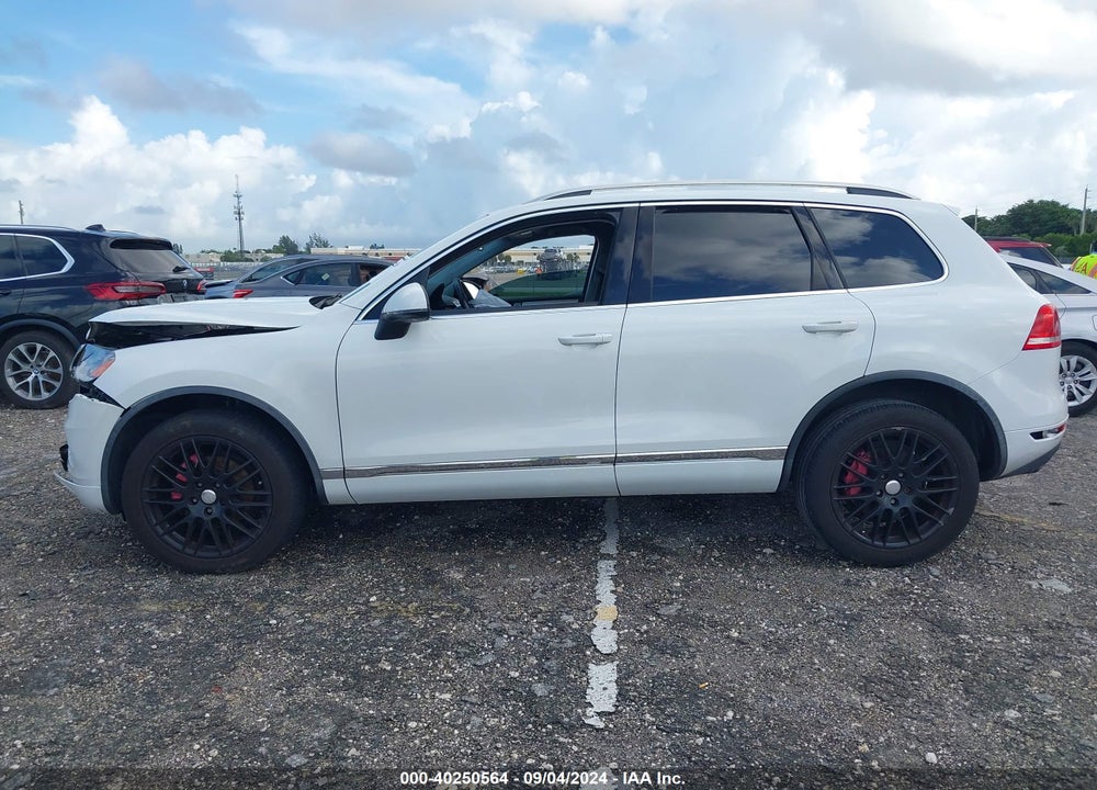 2012 VOLKSWAGEN TOUAREG VR6 SPORT VIN: WVGEF9BP2CD008354