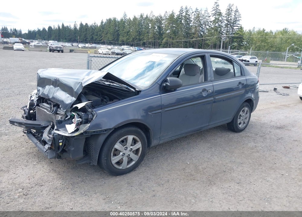 2008 HYUNDAI ACCENT VIN: KMHCN46C08U269168