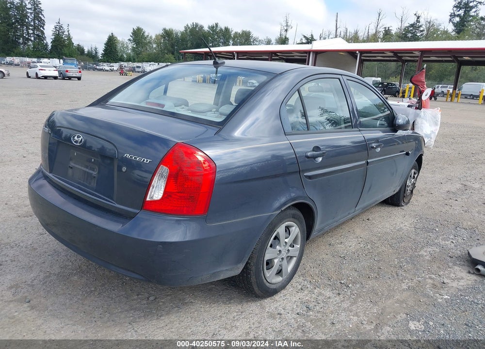 2008 HYUNDAI ACCENT VIN: KMHCN46C08U269168