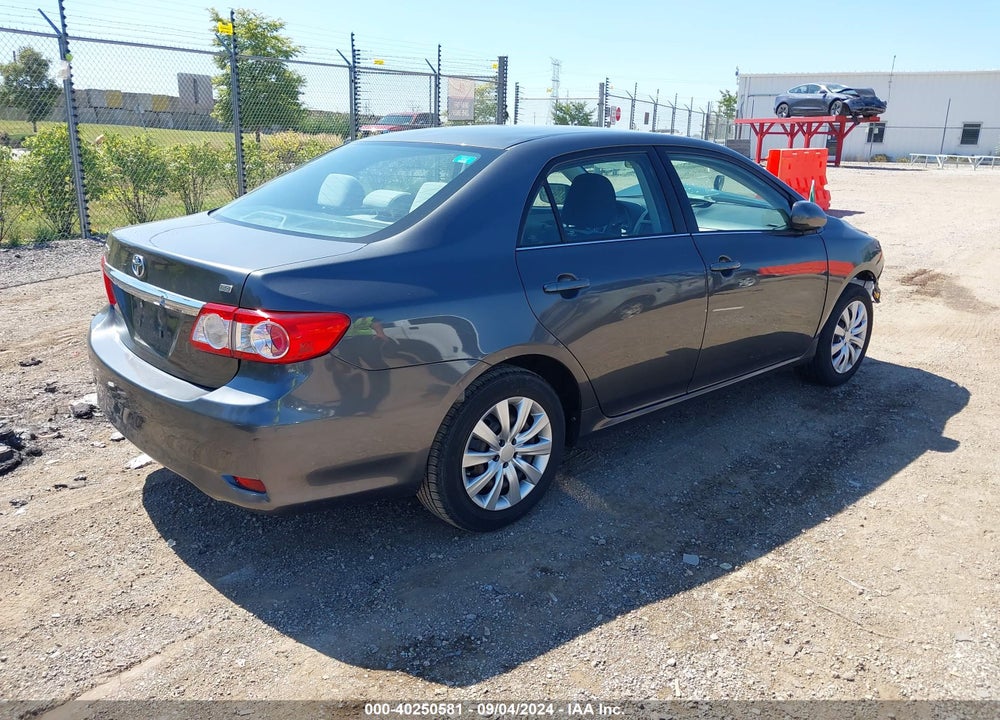 2013 TOYOTA COROLLA LE VIN: 2T1BU4EE4DC967229