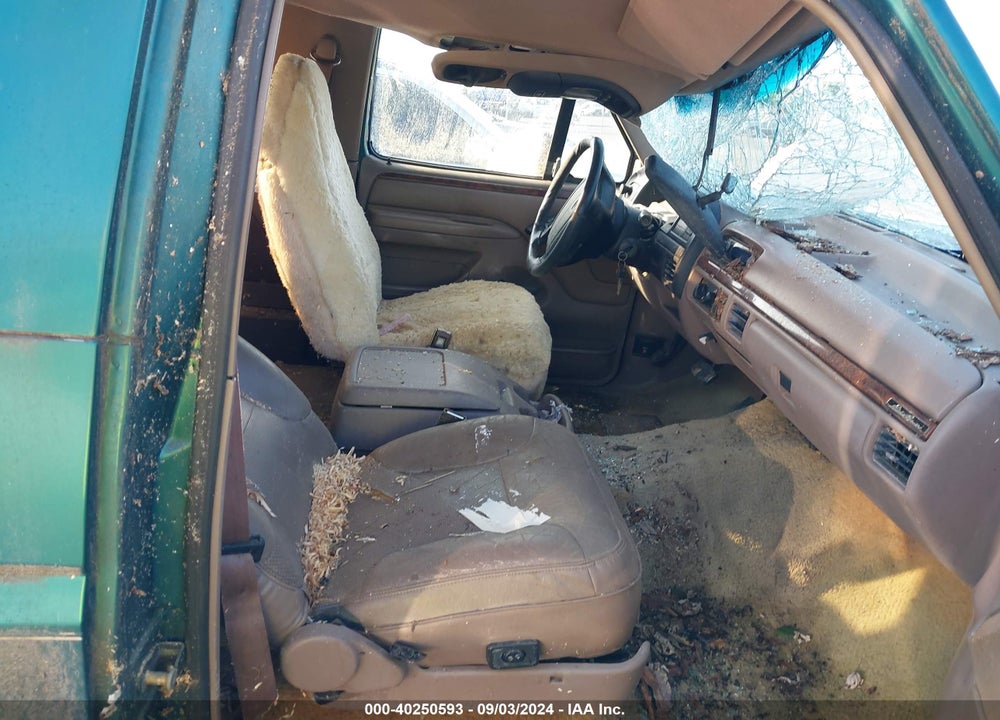1996 FORD BRONCO U100 VIN: 1FMEU15H7TLA71144