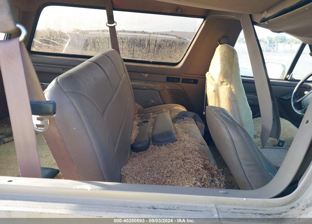 1996 FORD BRONCO U100 VIN: 1FMEU15H7TLA71144