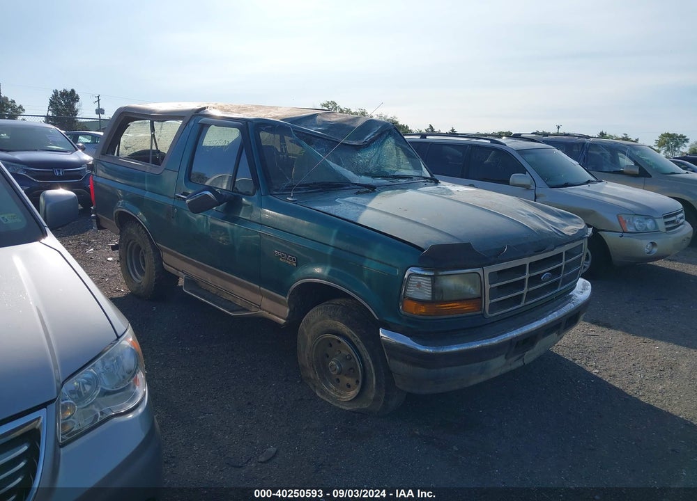 1996 FORD BRONCO U100 VIN: 1FMEU15H7TLA71144