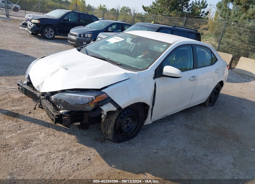 2017 TOYOTA COROLLA LE VIN: 2T1BURHE0HC950961