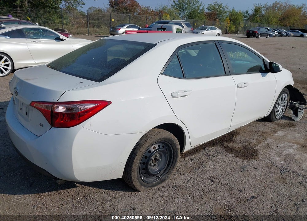 2017 TOYOTA COROLLA LE VIN: 2T1BURHE0HC950961