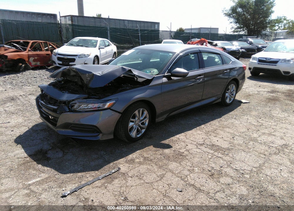 2018 HONDA ACCORD LX VIN: 1HGCV1F12JA100618