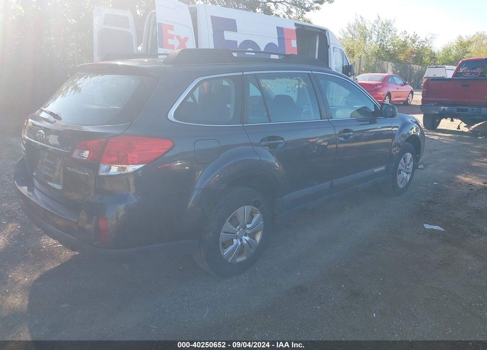 2011 SUBARU OUTBACK VIN: 4S4BRCAC6B3432369